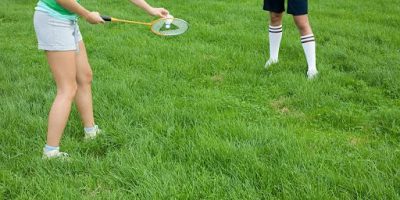 與日本小鄰居的羽毛球運動