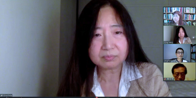 青洋主講小說人物──加華作協文學月會