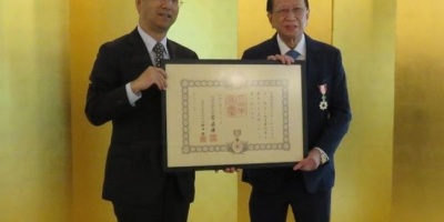 作聯永遠名譽會長貝鈞奇　獲頒旭日雙光章　表揚其在港柔道發展貢獻（附貝先生答謝辭）