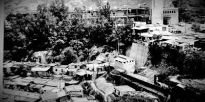 挑擔叫賣的柴魚花生粥