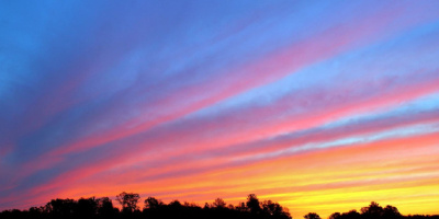 晚霞、大笑姑婆