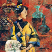 阿珍家的古玩——解讀陳方遠的油畫人物