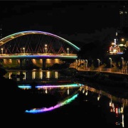 景美橋晚眺、感春二首