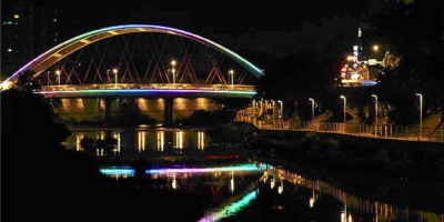 景美橋晚眺、感春二首