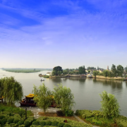 古鎮射陽湖采風二首