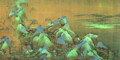 致敬《千里江山圖》畫家王希孟